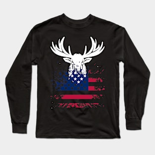 American Moose Long Sleeve T-Shirt